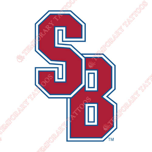 Stony Brook Seawolves Customize Temporary Tattoos Stickers NO.6405